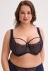Biustonosz Semi Soft Gaia BSM 1323 Veda Maxi Granatowy